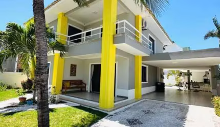 Casa em Condomínio para Venda em Lauro de Freitas, Buraquinho, 4 suítes, 6 banheiros, 4 vagas