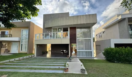 Casa em Condomínio para Locação em Camaçari, Alphaville (Abrantes), 4 dormitórios, 3 suítes, 6 banheiros, 2 vagas