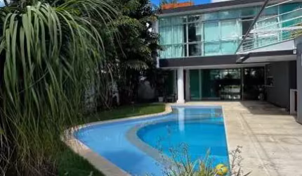 Casa em Condomínio para Venda em Camaçari, Alphaville (Abrantes), 4 dormitórios, 3 suítes, 5 banheiros, 4 vagas