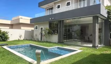 Casa em Condomínio para Venda em Camaçari, Alphaville (Abrantes), 4 dormitórios, 3 suítes, 4 banheiros, 2 vagas