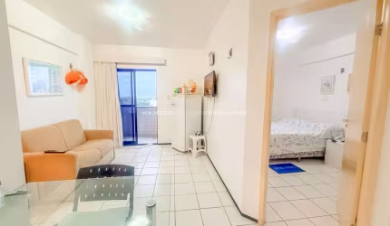 Alugo por temporada Flat na Ponta do Farol mobiliado de 1 quarto - Biarritz