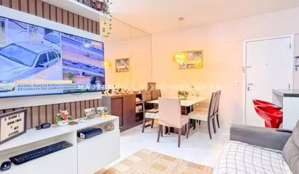 Vendo apartamento no brisas life todo projetado e climatizado com 2 quartos, sendo 1 suite