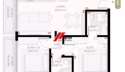 Apartamento à Venda no Teahupoo Santa Mônica
