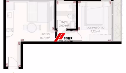 Apartamento à venda com 1 dormitório Teahupoo Santa Mônica Florianópolis
