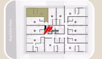 Apartamento à venda com 1 dormitório no Teahupoo Santa Mônica