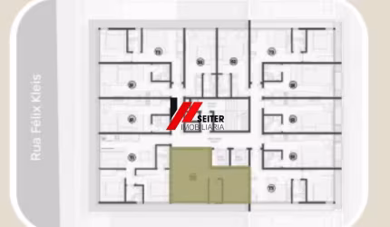 Apartamento de 1 dormitório à venda no Teahupoo Santa Mônica Florianópolis