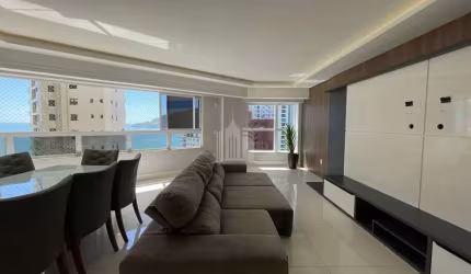 Apartamento quadra mar com vista! 3 súites e 4 vagas de garagem no Centro de Balneário Camboriú