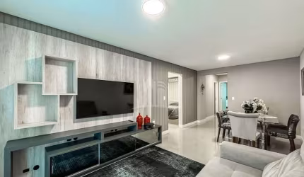 Ótimo apartamento Quadra Mar Mobiliado com 02 Suítes
