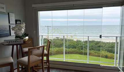 Lindo apartamento em frente ao mar!