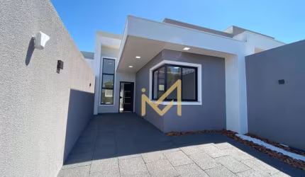 Casa 1 Suíte+2 quartos - 82 m² - R$ 450.000 - Jardim Veredas - Cascavel/PR