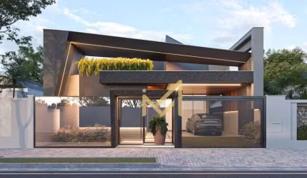 Casa com 3 suites à venda, 220 m² por R$ 2.140.000 - Tropical II - Cascavel/PR