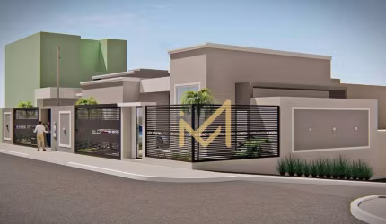 Casa de esquina com 1 suíte + 2 dormitórios à venda, 84 m² por R$ 490.000 - Angra dos Reis - Cascavel/PR