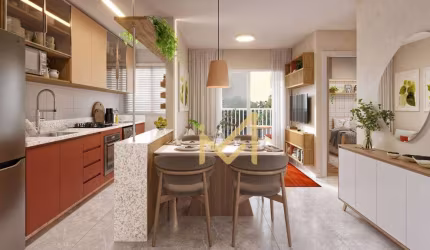 Apartamento com 2 dormitórios à venda, 41 m² por R$ 186.900,00 - Floresta - Cascavel/PR