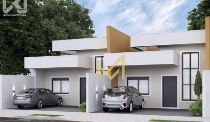 Casa com 1 Suíte + 2 Quartos - à venda, 87 m² por R$ 490.000 - Bairro Piovesan - Cascavel/PR