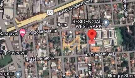 Terreno à venda, 418 m² por R$ 380.000,00 - Universitário - Cascavel/PR