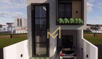 Sobrado com 3 suítes à venda, 180 m² por R$ 790.000 - Universitário - Cascavel/PR