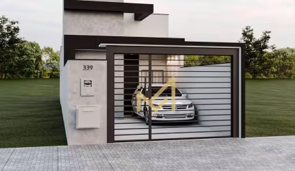 Casa com 1 suite + 2 dormitórios à venda, 75 m² por R$ 400.000 - Positano - Cascavel/PR