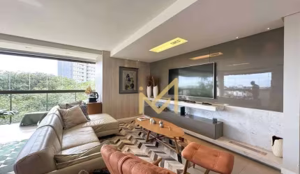Belíssimo apartamento mobiliado e decorado com 1 suíte + 2 dormitórios à venda, 168 m² por R$ 1.750.000 - Centro - Cascavel/PR