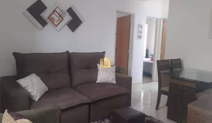 Apartamento à venda em Nova Esmeraldas-MG: 2 quartos, 1 sala, 1 banheiro, 1 vaga de garagem, 60m² de área.