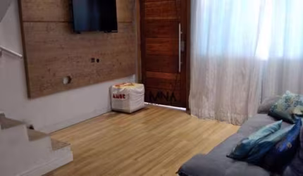Casa à venda, com três quartos, sendo uma suíte,175 m² por R$ 449.000 - Vila das Valsas - São Bernardo do Campo/SP