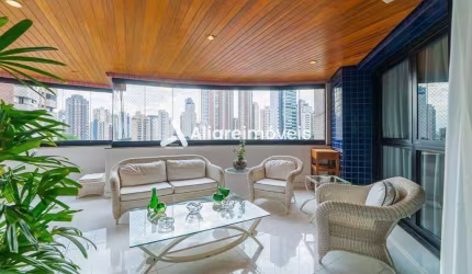 Apartamento c/ 4 quartos, 4 suítes e 4 vagas, 420m², à venda no Condomínio Chácara Anália Franco, no bairro Jardim Anália Franco, por 3.600.000,00