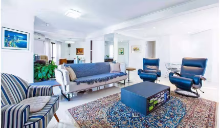 Apartamento c/ 4 quartos, 4 suítes e 4 vagas, 230m², para aluguel no Condomínio Edifício Le Village, no Jardim Vila Mariana, por 10.000,00