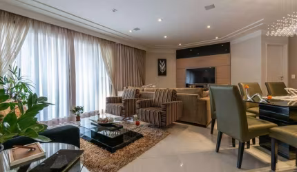 Apartamento c/ 3 quartos, 3 suítes e 3 vagas, 132m², à venda no Condomínio Edificio Haussmann, no bairro Vila Regente Feijó, por 1.550.000,00