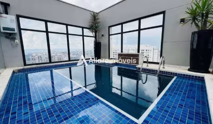 Cobertura c/ 5 quartos, 4 suítes e 5 vagas, 385m², à venda no Central Park Prime Tatuapé, no bairro Chácara Califórnia, por 7.000.000,00