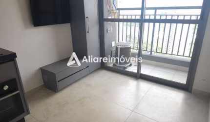 Apartamento c/ 1 quarto, 30m², para aluguel no Condomínio Edifício Gran Diálogo, no bairro Vila Independência, por 2.000,00