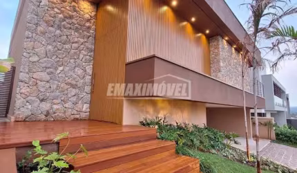 Casa com 4 suítes no Alphaville Nova Esplanada 2 em Votorantim/SP