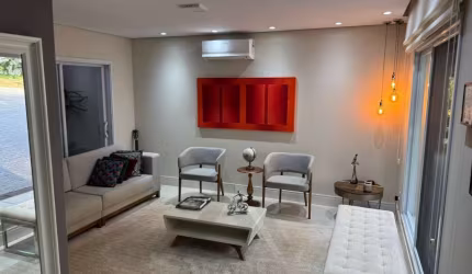 Casa de alto padrão em condomínio no Vista Alegre, Vinhedo-SP: 5 quartos, 5 suítes, 3 salas, 8 banheiros, 7 vagas, 346m².