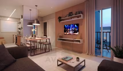 Apartamento à venda em Louveira-SP, bairro Bella Vida Santo Antônio: 2 quartos, 2 salas, 1 banheiro, 1 vaga, 47m². Venha conferir!