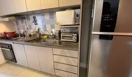Residencial Campo Di Fiori Apartamento à venda no Centro de Vinhedo-SP: 3 quartos, 1 suíte, 2 salas, 2 vagas, 85,00m² de área!