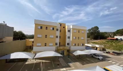 Apartamento para locação em Vinhedo-SP, bairro Florença I: 2 quartos, 2 salas, 1 banheiro, 1 vaga de garagem.