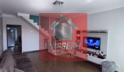Sobrado para venda com 141 m² e 3 quartos em Vila Augusta, Guarulhos - SP