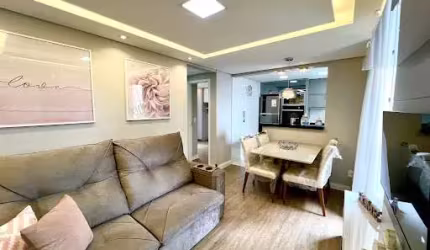 Apartamento Parque Áustria com 2 dormitórios à venda, 45 m² por R$ 230.000 - Jardim Bertoni - Americana/SP