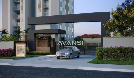 Apartamento Gran Vic Tupinambás com 2 dormitórios à venda, 48 m² por R$ 272.500 - Jardim São Francisco - Santa Bárbara D'Oeste/SP