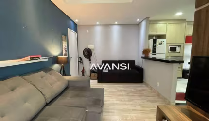 Apartamento Bosques da Itália com 2 dormitórios à venda, 50 m² por R$ 239.000 - Jardim Lizandra - Americana/SP
