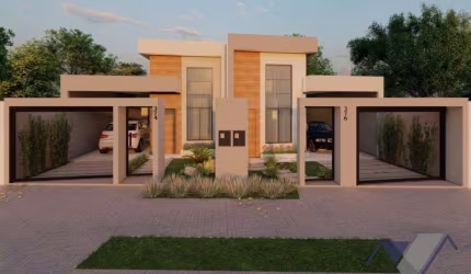 Casa com 3 dormitórios à venda, 117 m² por R$ 620.000,00 - Vista Linda - Cascavel/PR