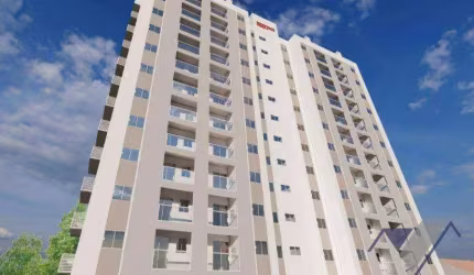 Apartamento com 2 dormitórios à venda, 59 m² por R$ 270.000,00 - Santa Cruz - Cascavel/PR