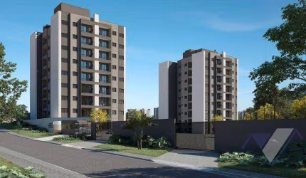Apartamento com 2 dormitórios à venda, 54 m² por R$ 319.350,00 - Neva - Cascavel/PR