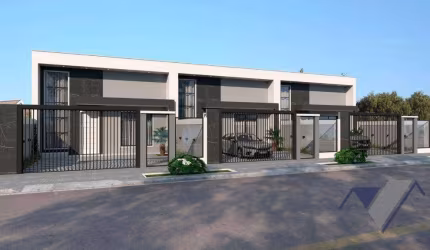 Casa com 3 dormitórios à venda, 99 m² por R$ 620.000,00 - Santa Felicidade - Cascavel/PR