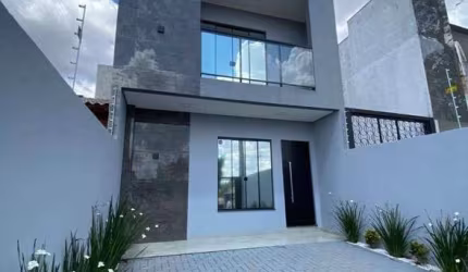 Sobrado com 3 dormitórios à venda, 90 m² por R$ 449.000,00 - Alvorada - Cascavel/PR