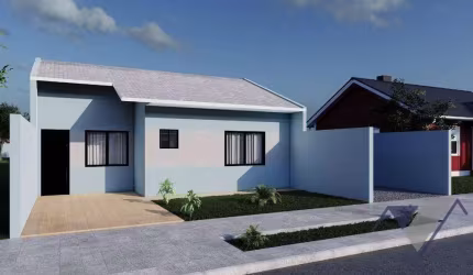 Casa com 3 dormitórios à venda, 60 m² por R$ 330.000,00 - Cascavel Velho - Cascavel/PR