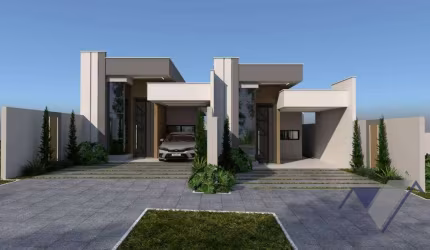Casa com 3 dormitórios à venda, 107 m² por R$ 650.000 - Coqueiral - Cascavel/PR