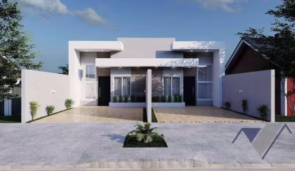 Casa com 2 dormitórios à venda, 50 m² por R$ 285.000 - Floresta - Cascavel/PR