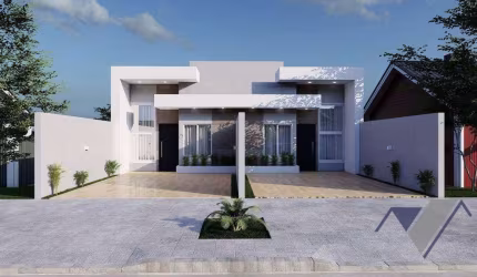 Casa com 2 dormitórios à venda, 50 m² por R$ 285.000,00 - Floresta - Cascavel/PR