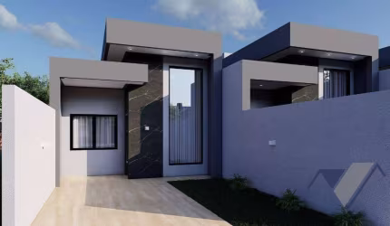 Casa com 2 dormitórios à venda, 64 m² por R$ 450.000,00 - Parque Verde - Cascavel/PR