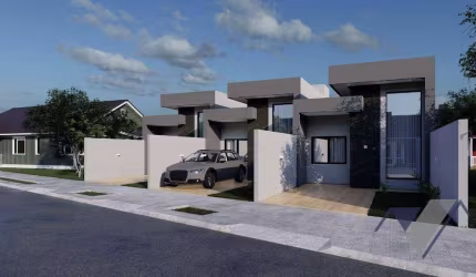 Casa com 2 dormitórios à venda, 64 m² por R$ 450.000,00 - Parque Verde - Cascavel/PR