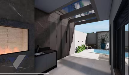 Casa térrea de impacto no Recanto Tropical III – na planta!